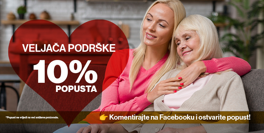 Veljača podrške - 10%
