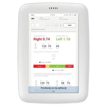 MESI mTABLET ABI - gležanjski indeks
