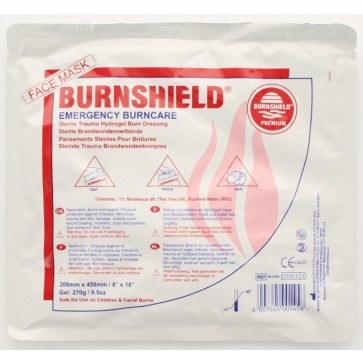 Burnshield pjenasta obloga za opekline - za lice | 200 x 450 mm