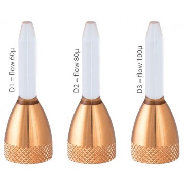 CryoIQ PRO dermatološki set nastavaka za zamrzavanje raspršivanjem | D1, D2, D3
