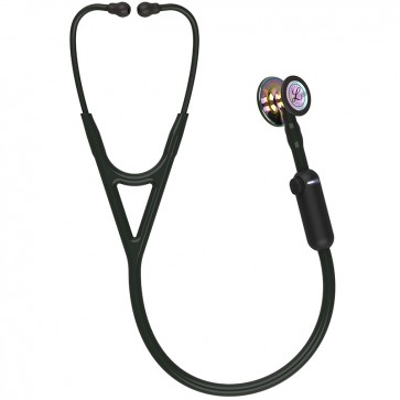 3M Littmann Core digitalni stetoskop | crijevo crne boje i zvono boje duge