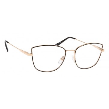 Brilo RE020-A naočale za čitanje | Crno-zlatne | +2,0
