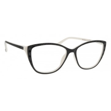 Brilo RE104 naočale za čitanje | Crno-bijele | +1,5