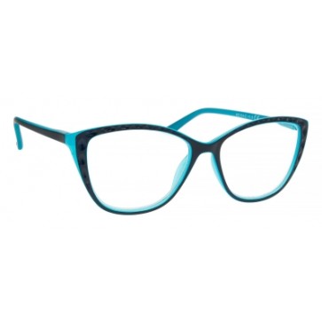 Brilo RE104 naočale za čitanje | Mornarsko plave-tirkizne | +1,5