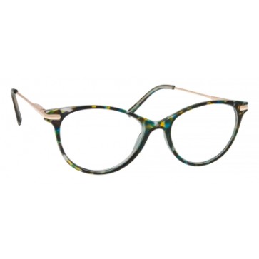 Brilo RE134 naočale za čitanje | Zeleno žute | +1,5