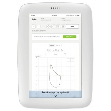 MESI mTABLET SPIRO - digitalni spirometar