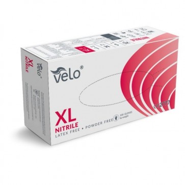 Velo nitrilne rukavice bez pudera | plave | veličina XL