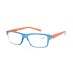 Naočale za čitanje Flex u dioptrijama +1, +1.50, +2, +2.50, +3 i +3.50, plava fronta, crvene drške