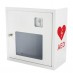 Zidni ormarić s ključem za defibrilator AED | bijeli 