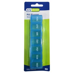 Tjedna kutija za tablete na hrvatskom jeziku | EZY DOSE - blago oštećene ambalaže