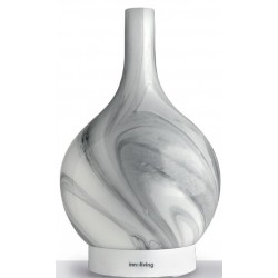 Ultrazvučni difuzer arome od stakla, svjetlosni modovi, boja bijela "mramorni efekt"