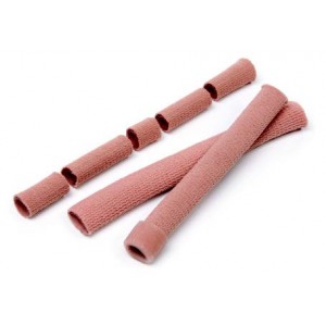 Gelirana mrežasta tkanina u obliku tube za zaštitu nožnih prstiju, široka, širina 25mm, dužina 158 mm