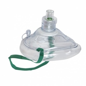 Maska za oživljavanje s nepovratnim ventilom u PVC kutiji