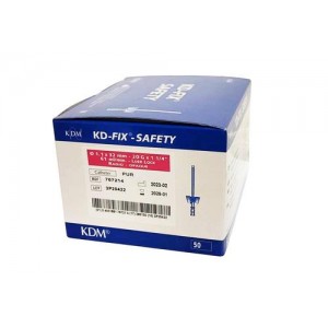 KD FIX Intravenska kanila | G-20 1.1 x 32 mm