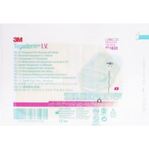 3M Tegaderm™ transparentna sterilna obloga s trakama za pričvršćivanje i TNT rubom | 3M-1633 I.V.