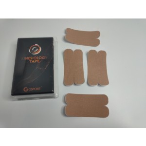 Kineziološke trake | unaprijed profesionalno izrezane | oblik X - 4 komada | bež
