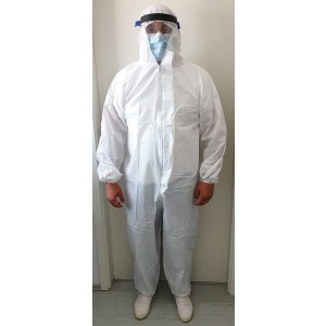 Jednokratni kombinezon s kapuljačom | 3XL | 5 komada