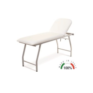 Pregledni ležaj RYGEL bijela boja