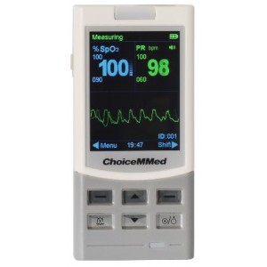 ChoiceMMed MD300M oksimetar za intenzivnu uporabu | sa sondom za odrasle