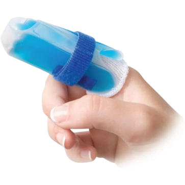 Hot&Cold sustav zaštite za ozljeđeni prst - postavljanje na prst