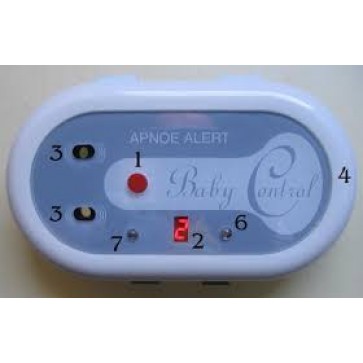 Apneja alarm za bebe i djecu prikaz uređaja 2