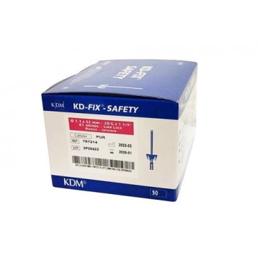 KD FIX Intravenska kanila | G-20 1.1 x 32 mm