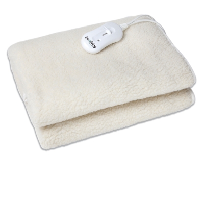 Grijača deka jednostruka od umjetne vune 150 x 80 cm