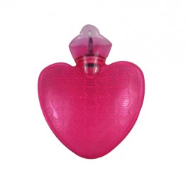 Termofor ružičasti u obliku srca 1l