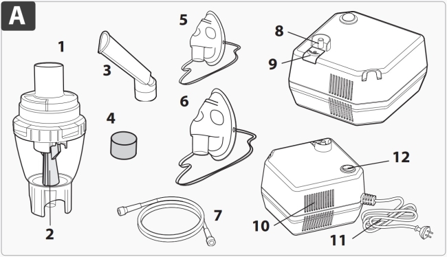 Kompaktni kompresorski inhalator Rossmax NL100 u Kvantum-timu