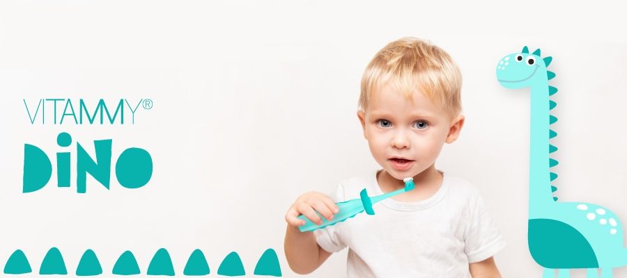 Vitammy DINO dječja sonična električna četkica za zube