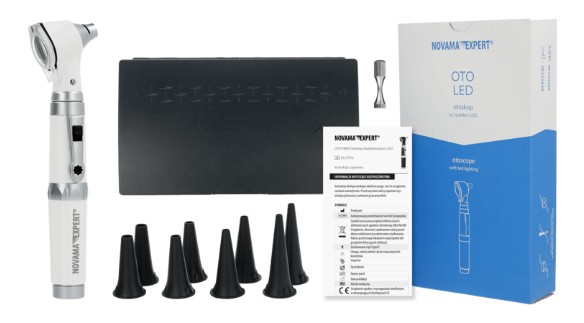 otoskop s LED svjetlom